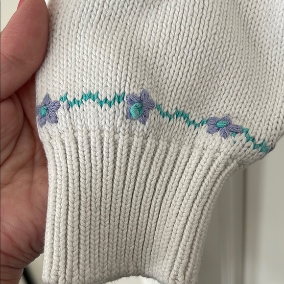 Vintage cotton ducks knit sweater - Picture 6 of 7